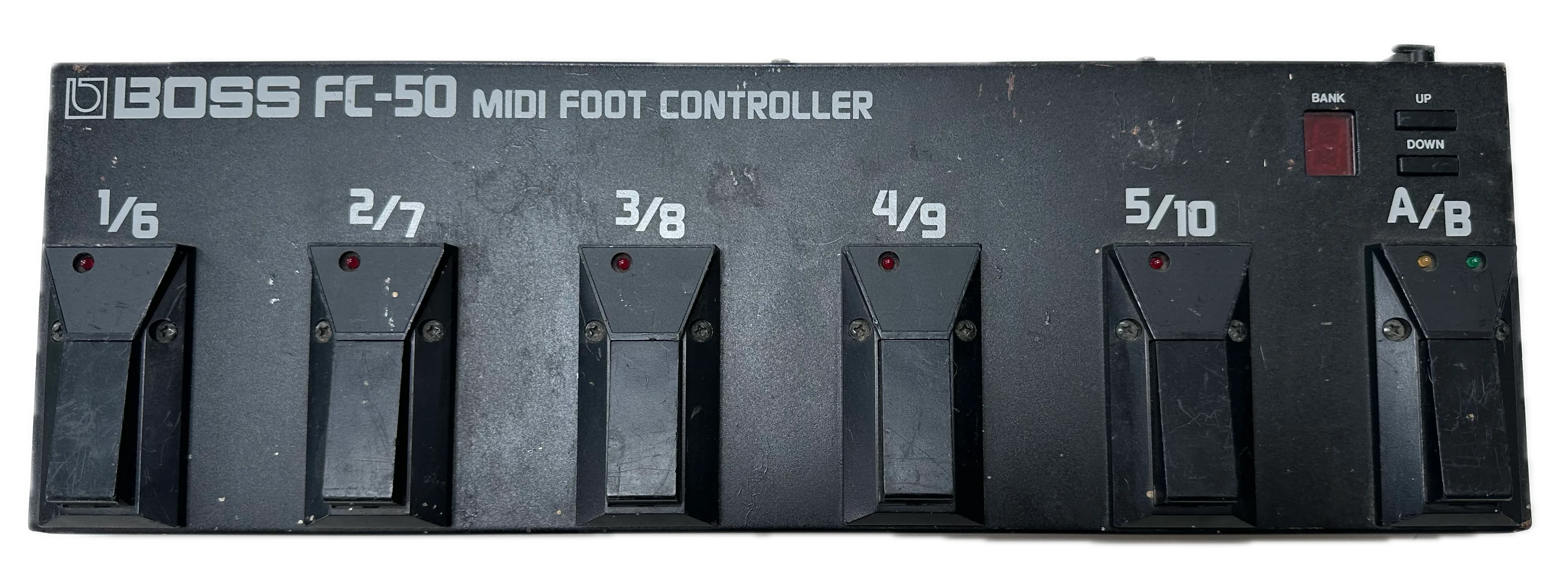 Boss FC-50 MIDI Foot Controller with wider spaced switches