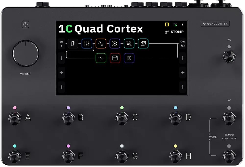 Neural DSP Quad Cortex compact guitar modelling unit
